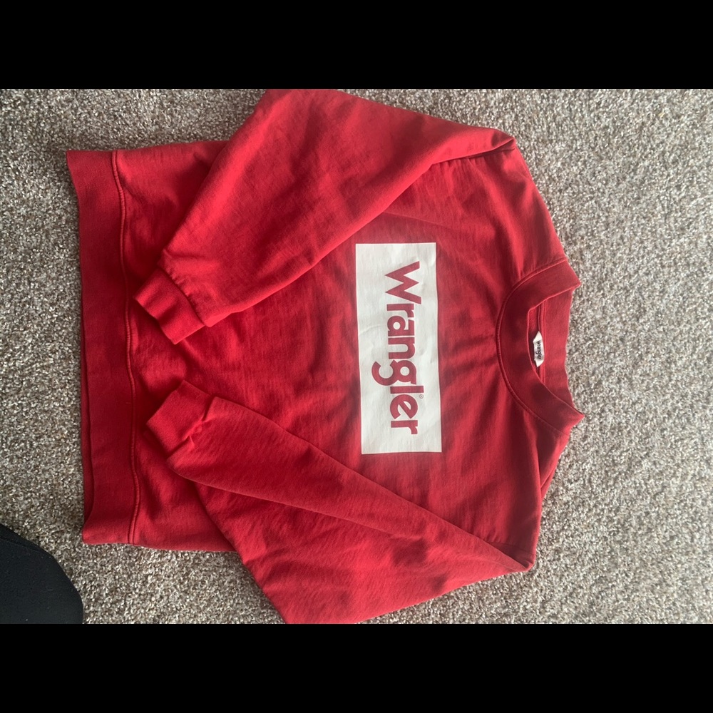 Wrangler crew neck